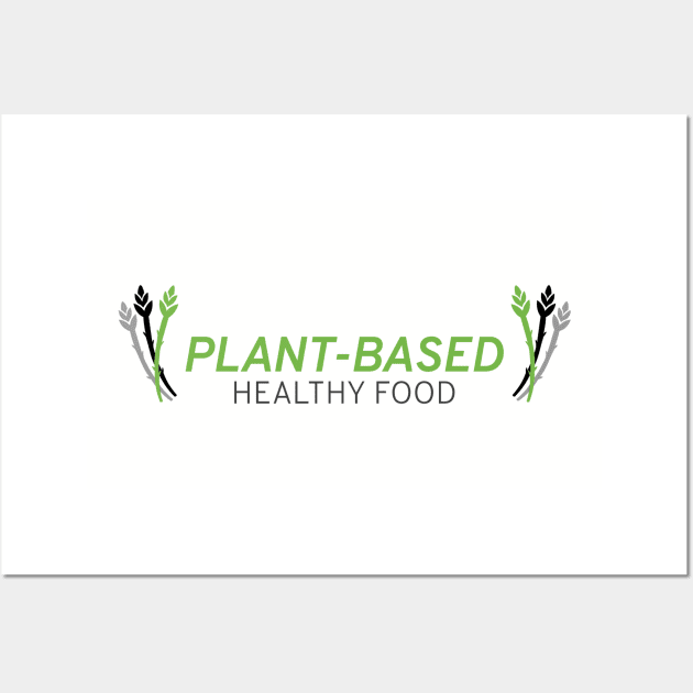 Plant Based Healthy Food Wall Art by Fit Designs